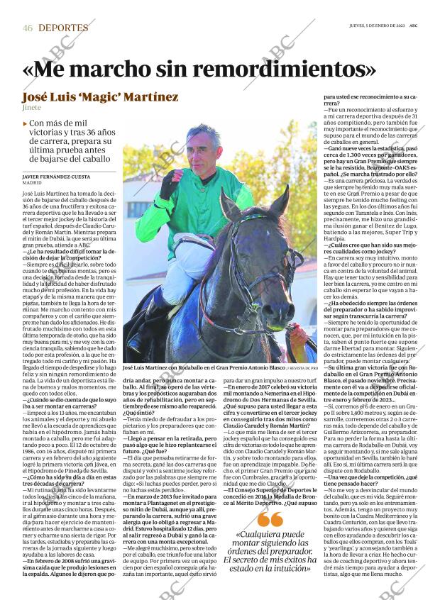 ABC MADRID 05-01-2023 página 46