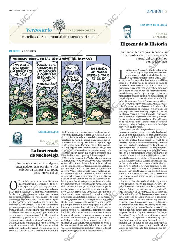 ABC MADRID 05-01-2023 página 5