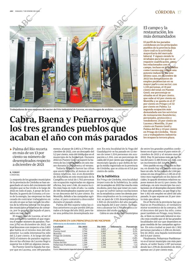ABC CORDOBA 07-01-2023 página 17