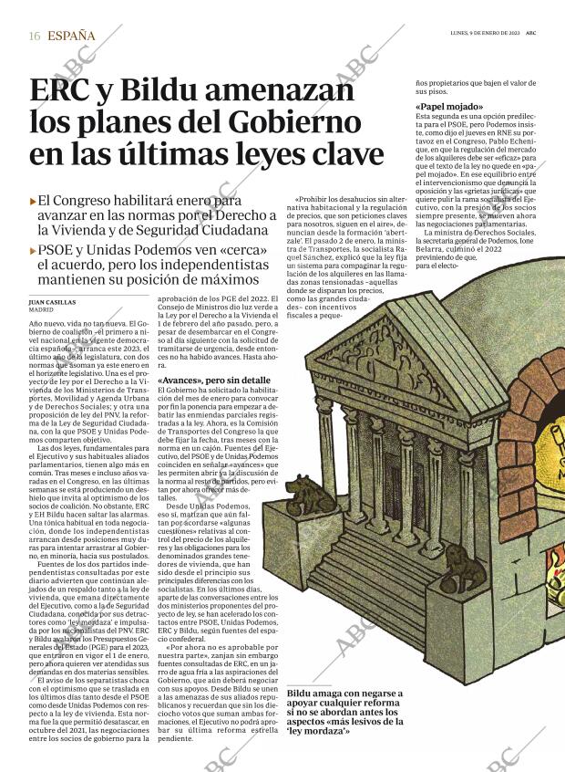 ABC MADRID 09-01-2023 página 16