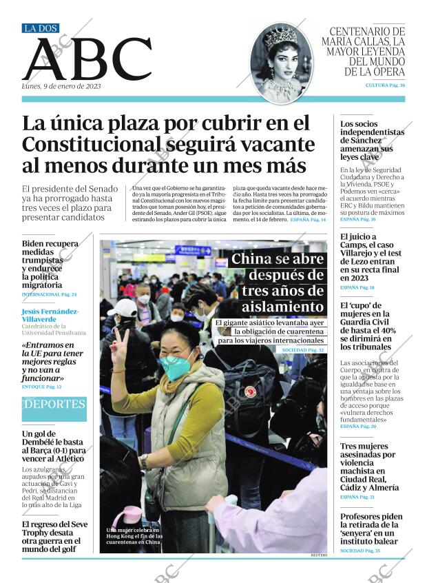 ABC MADRID 09-01-2023 página 2