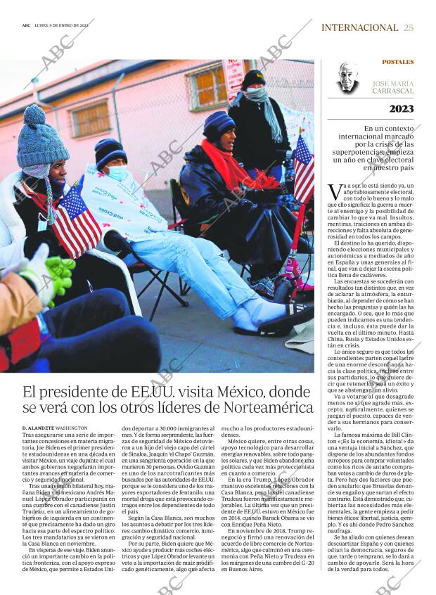 ABC MADRID 09-01-2023 página 25
