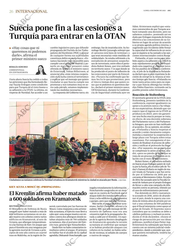 ABC MADRID 09-01-2023 página 26