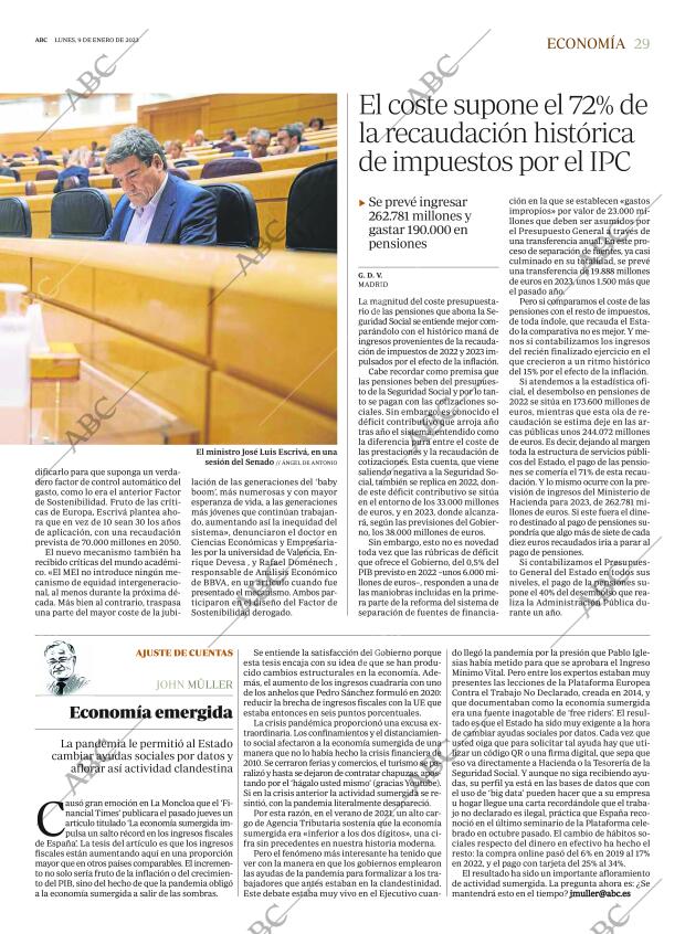 ABC MADRID 09-01-2023 página 29