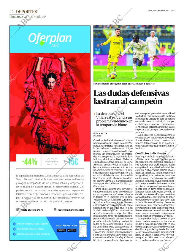 ABC MADRID 09-01-2023 página 42