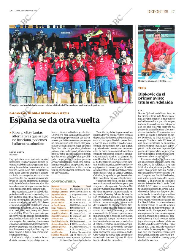 ABC MADRID 09-01-2023 página 47
