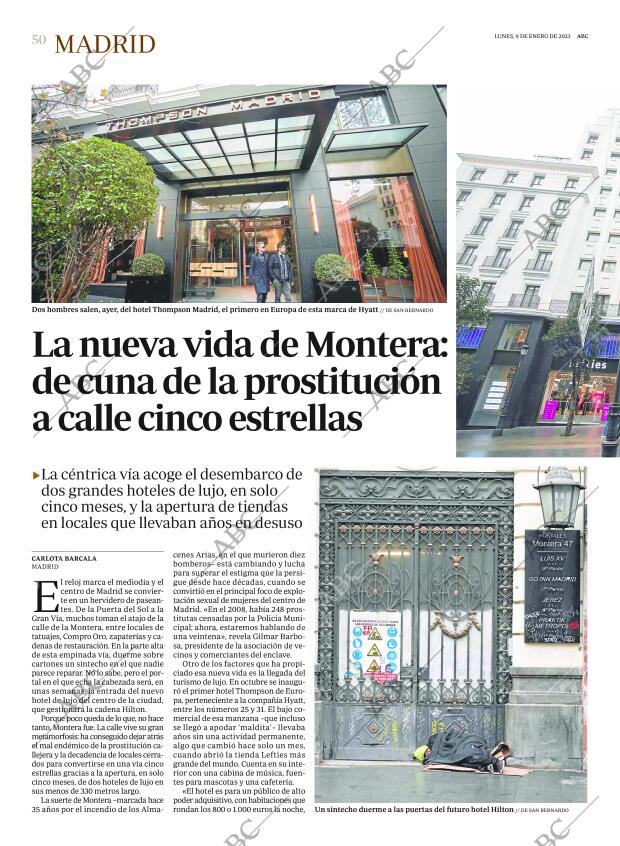 ABC MADRID 09-01-2023 página 50