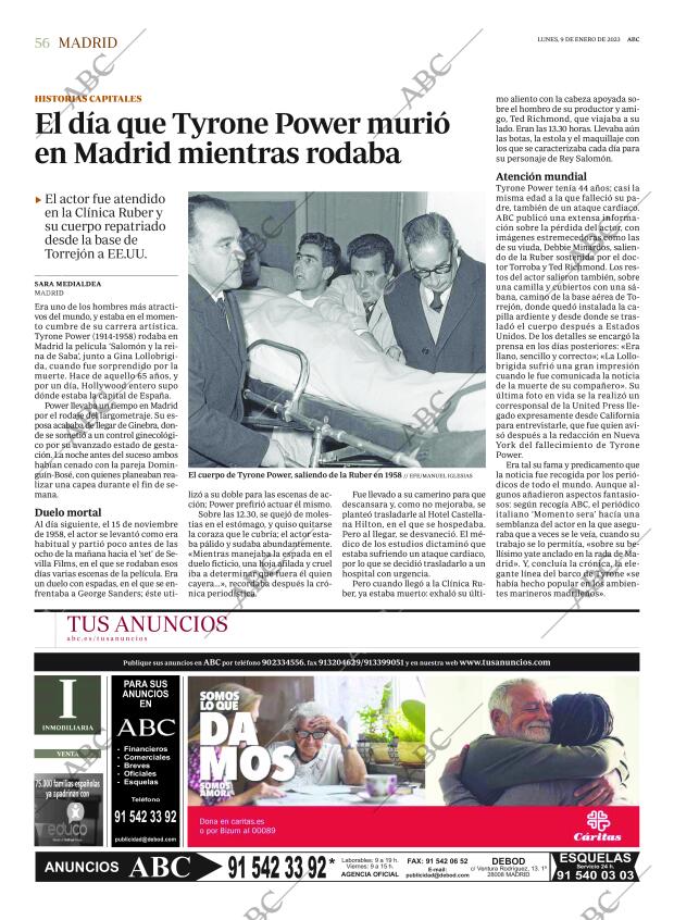 ABC MADRID 09-01-2023 página 56