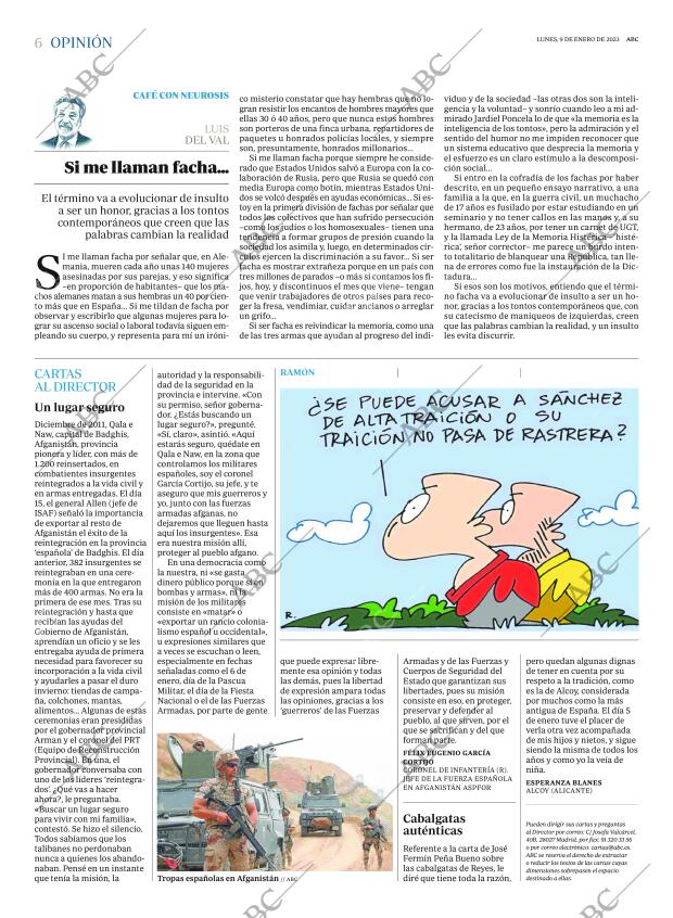 ABC MADRID 09-01-2023 página 6
