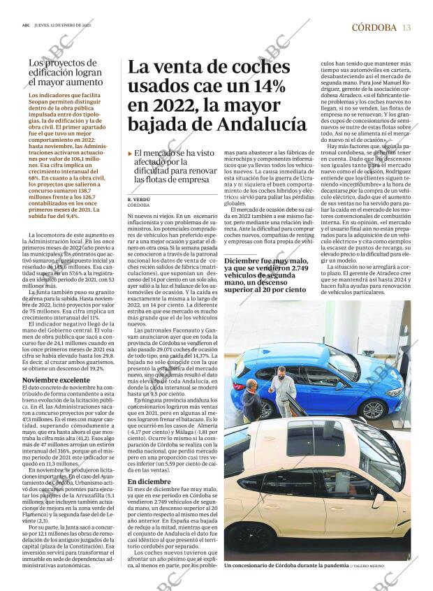 ABC CORDOBA 12-01-2023 página 13
