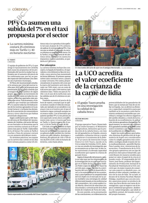 ABC CORDOBA 12-01-2023 página 18