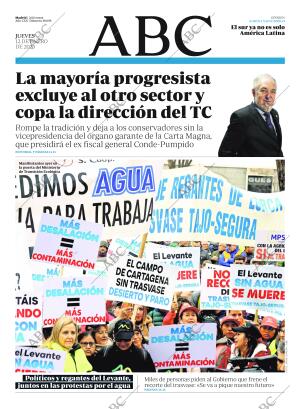 ABC MADRID 12-01-2023 página 1