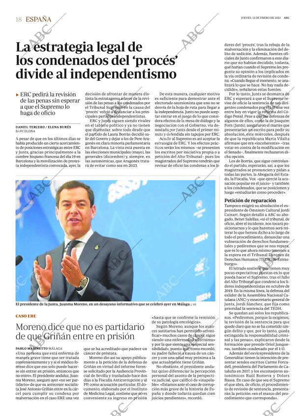 ABC MADRID 12-01-2023 página 18