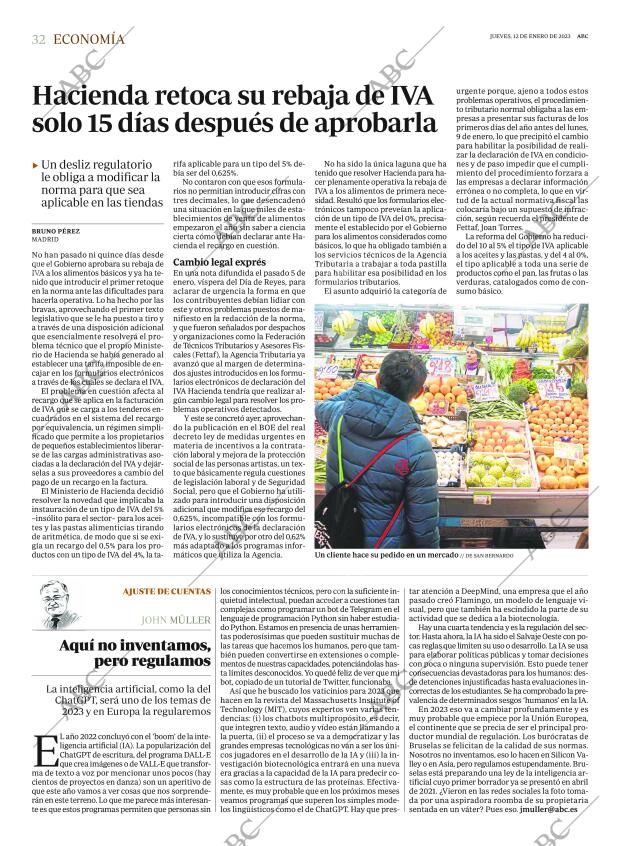 ABC MADRID 12-01-2023 página 32