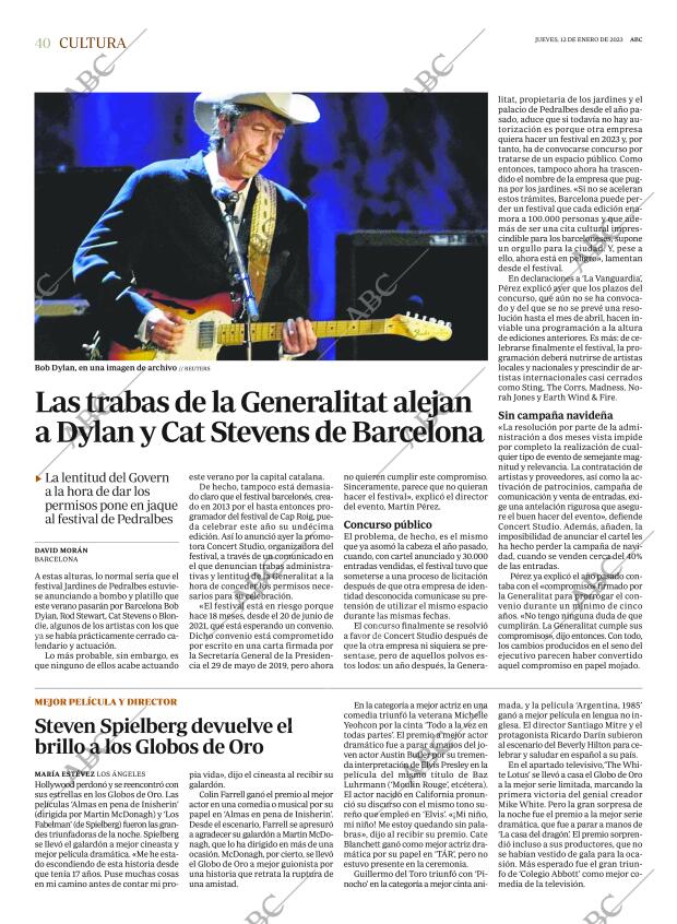 ABC MADRID 12-01-2023 página 40