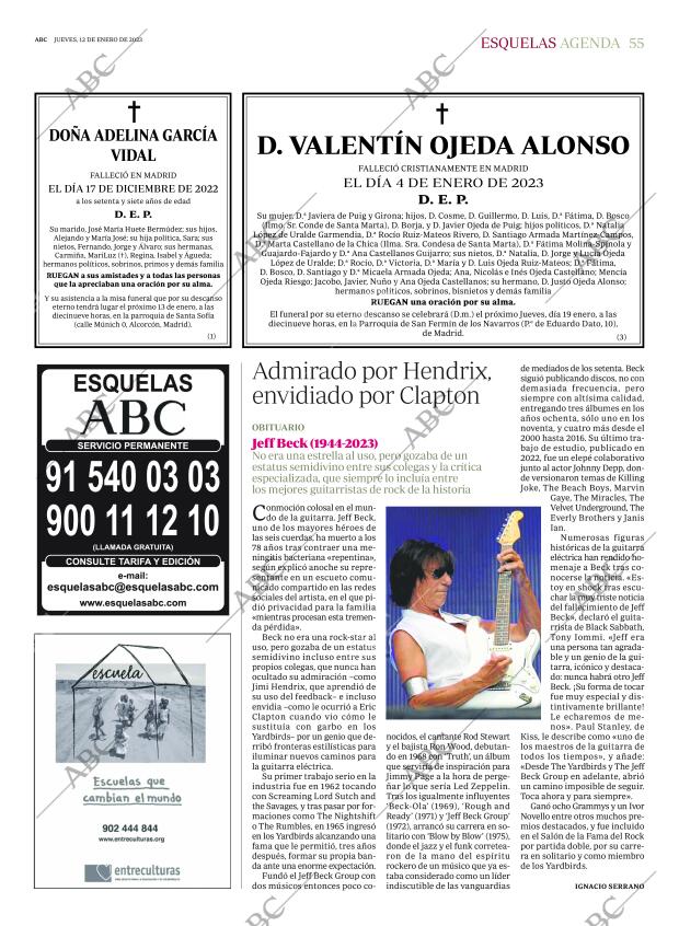 ABC MADRID 12-01-2023 página 55