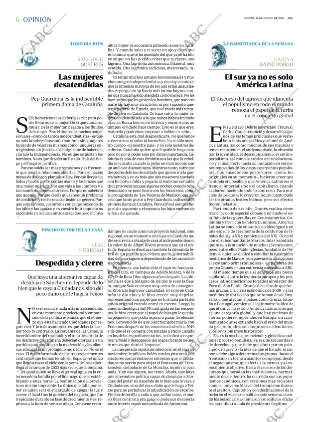 ABC MADRID 12-01-2023 página 6
