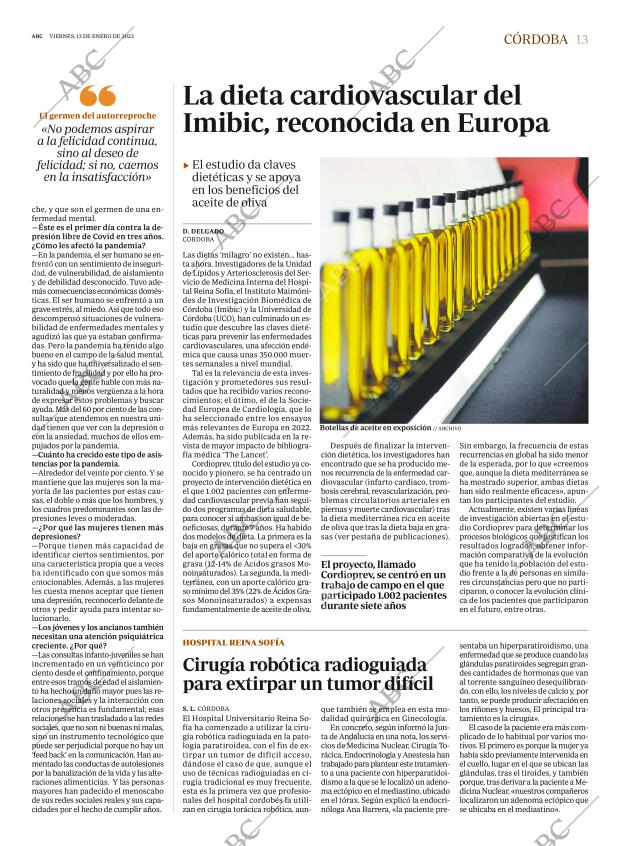 ABC CORDOBA 13-01-2023 página 13