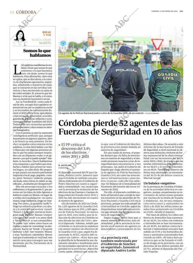 ABC CORDOBA 13-01-2023 página 14