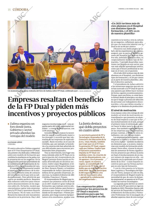 ABC CORDOBA 13-01-2023 página 16