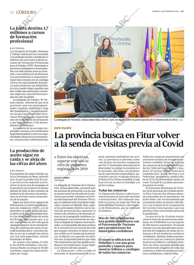 ABC CORDOBA 13-01-2023 página 18
