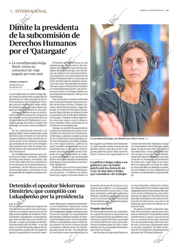 ABC CORDOBA 13-01-2023 página 36