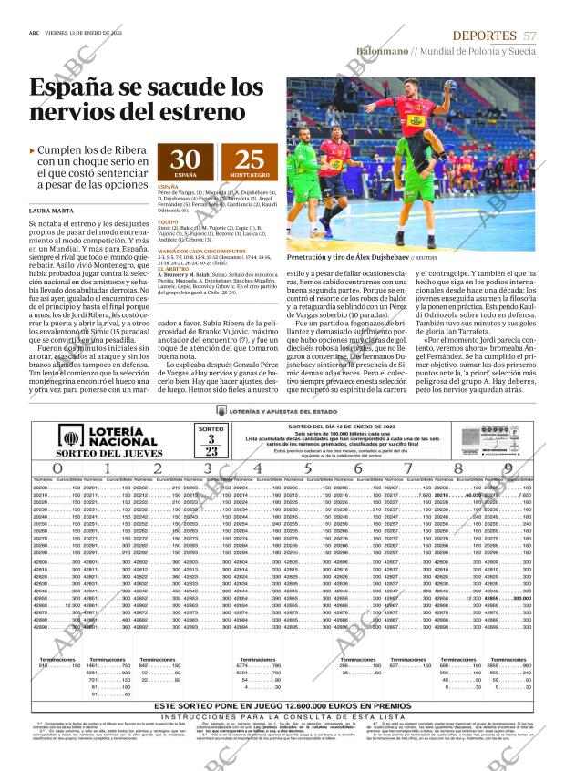 ABC CORDOBA 13-01-2023 página 57