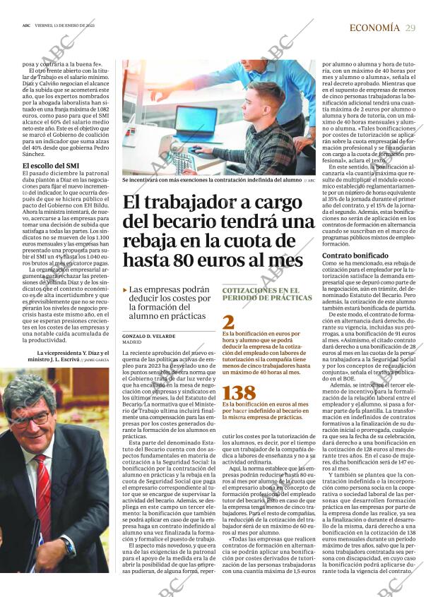 ABC MADRID 13-01-2023 página 29