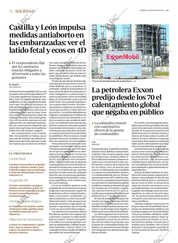 ABC MADRID 13-01-2023 página 36