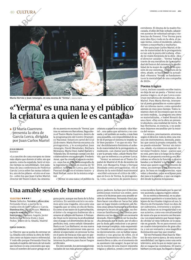 ABC MADRID 13-01-2023 página 40