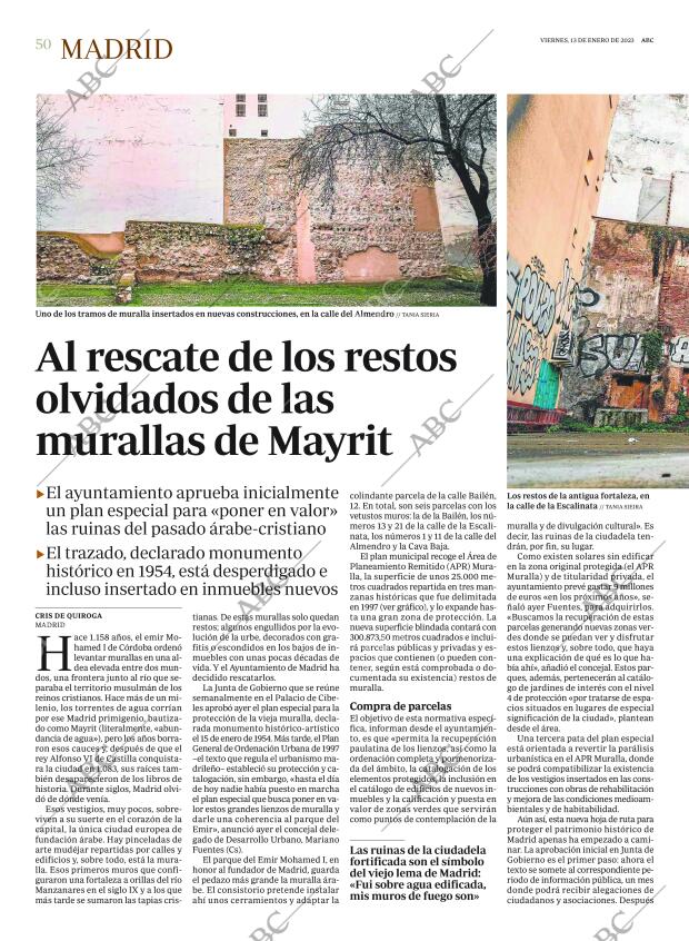 ABC MADRID 13-01-2023 página 50