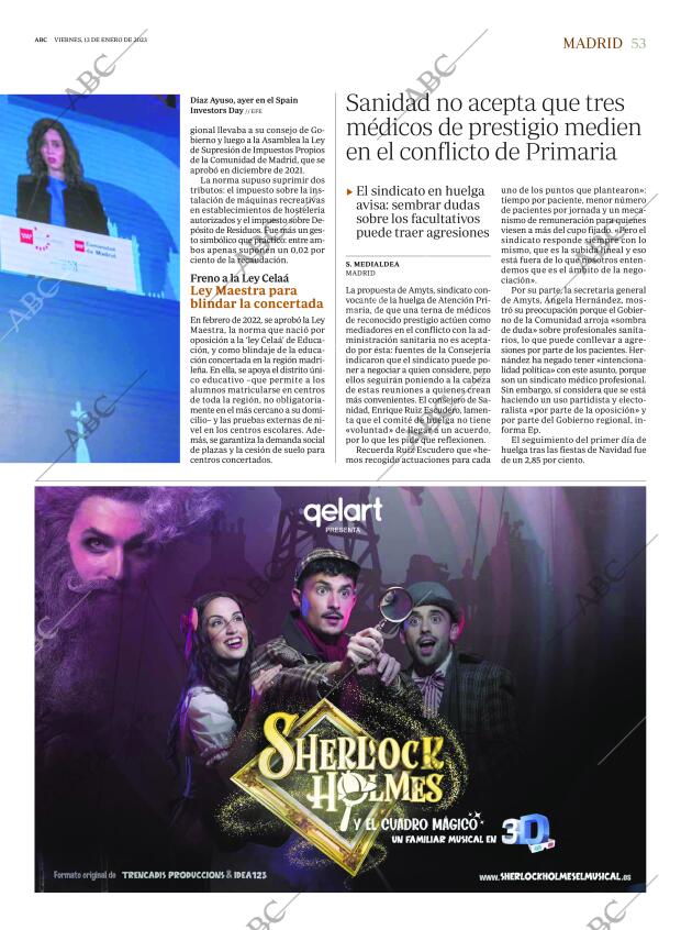 ABC MADRID 13-01-2023 página 53