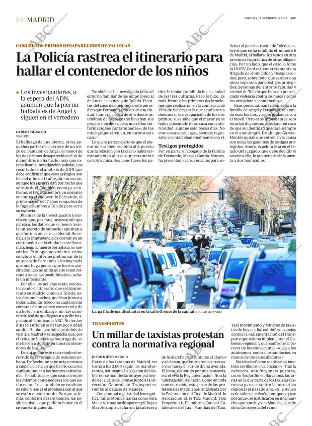ABC MADRID 13-01-2023 página 54