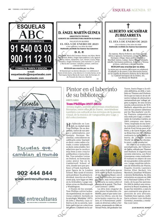 ABC MADRID 13-01-2023 página 57