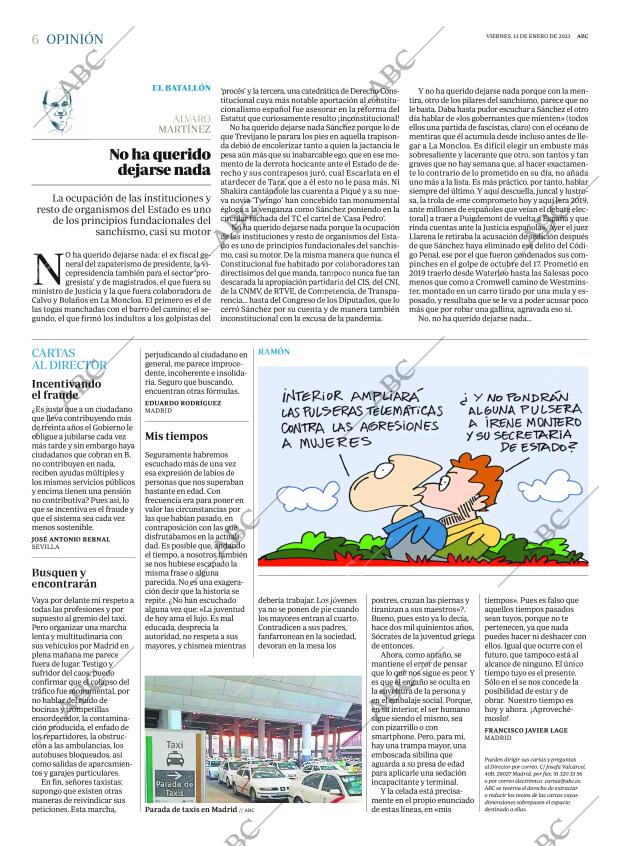 ABC MADRID 13-01-2023 página 6