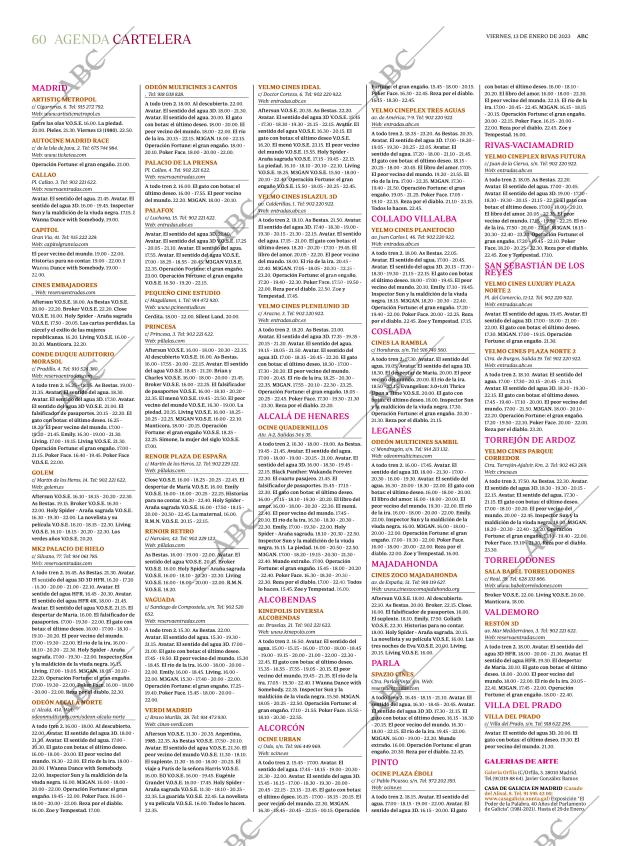ABC MADRID 13-01-2023 página 60