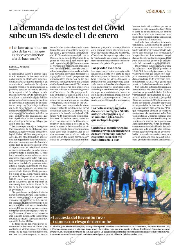ABC CORDOBA 14-01-2023 página 13