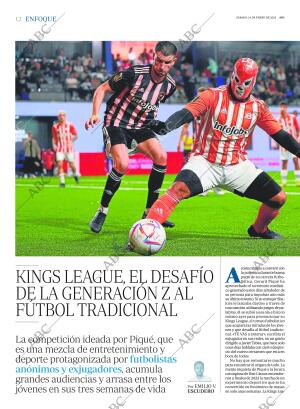 ABC MADRID 14-01-2023 página 12