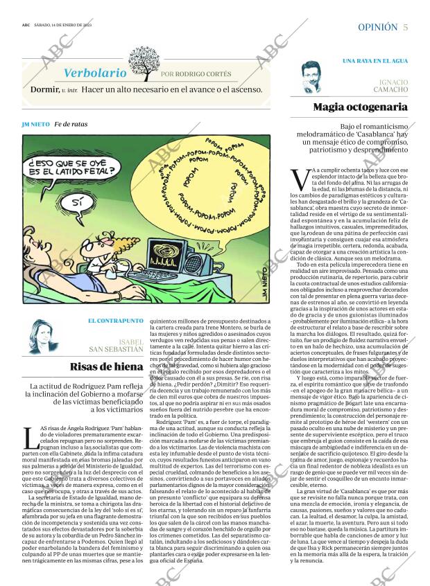 ABC MADRID 14-01-2023 página 5