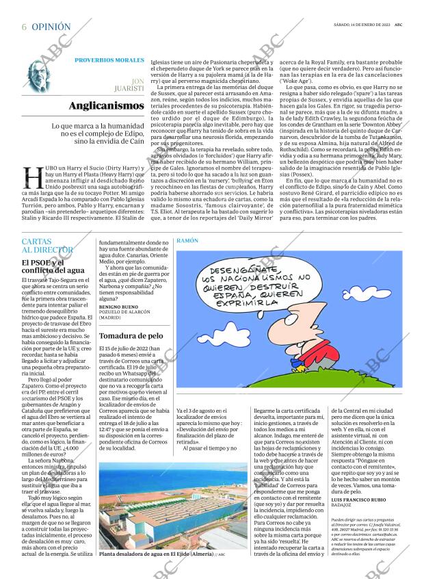 ABC MADRID 14-01-2023 página 6