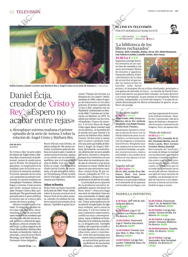 ABC MADRID 14-01-2023 página 62