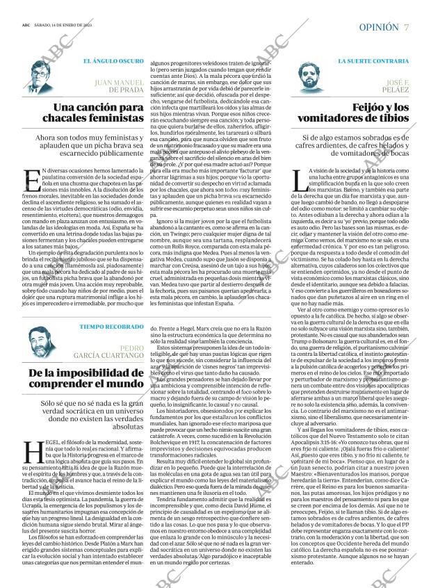 ABC MADRID 14-01-2023 página 7