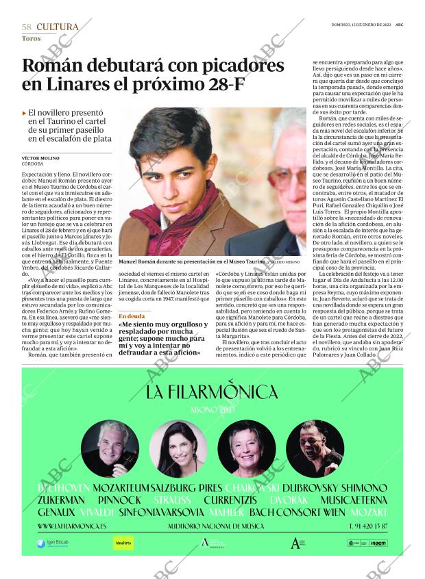 ABC CORDOBA 15-01-2023 página 58