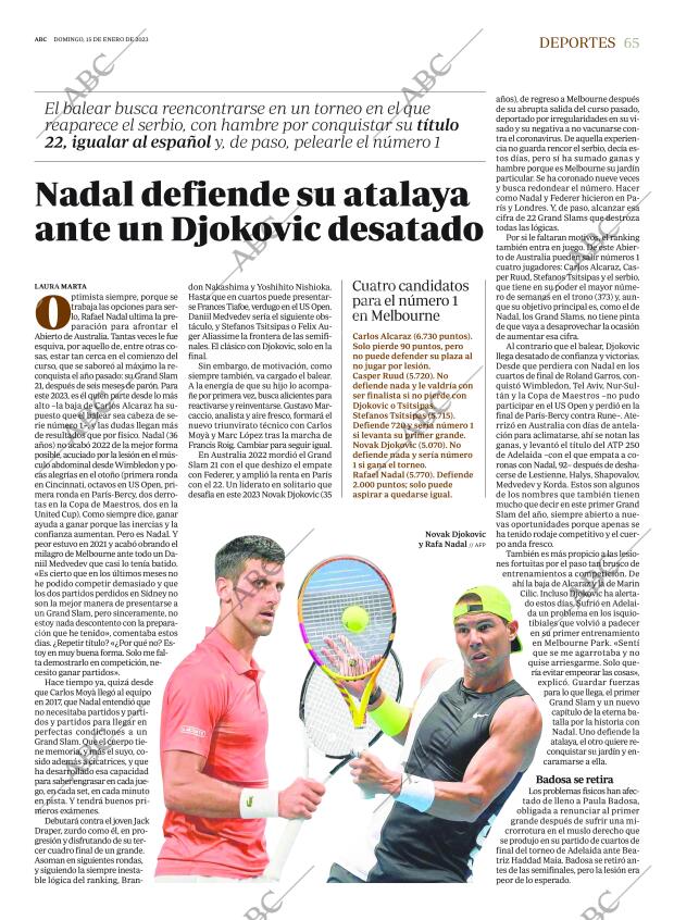 ABC CORDOBA 15-01-2023 página 65