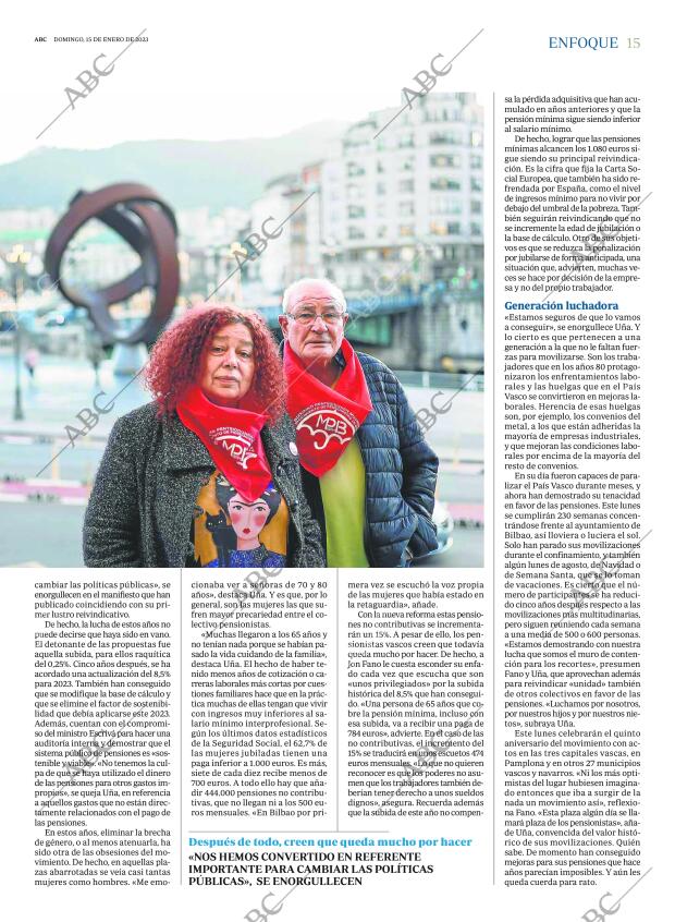 ABC MADRID 15-01-2023 página 15