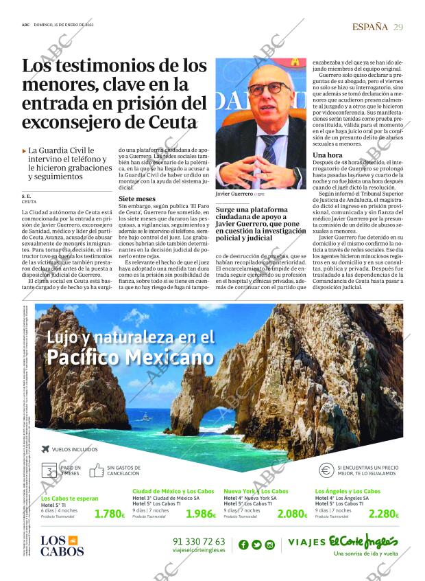 ABC MADRID 15-01-2023 página 29