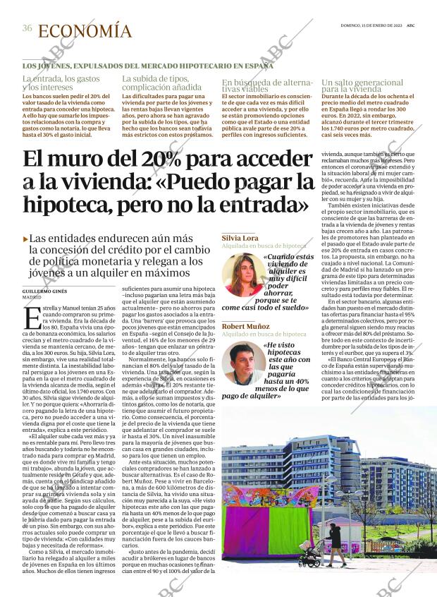 ABC MADRID 15-01-2023 página 36