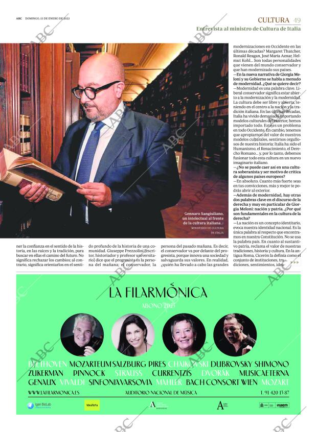 ABC MADRID 15-01-2023 página 49