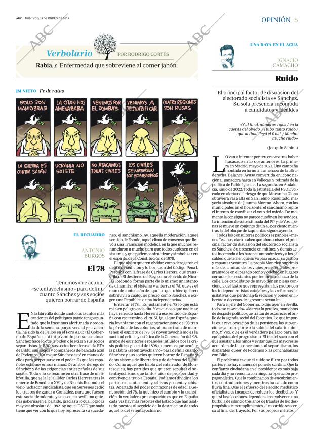ABC MADRID 15-01-2023 página 5