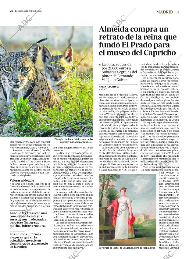 ABC MADRID 15-01-2023 página 61